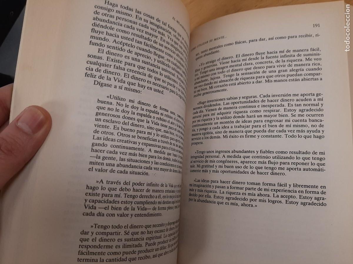 Libros de segunda mano: El milagroso poder de la mente - DAN CUSTER - Edaf, 1991 - Foto 5