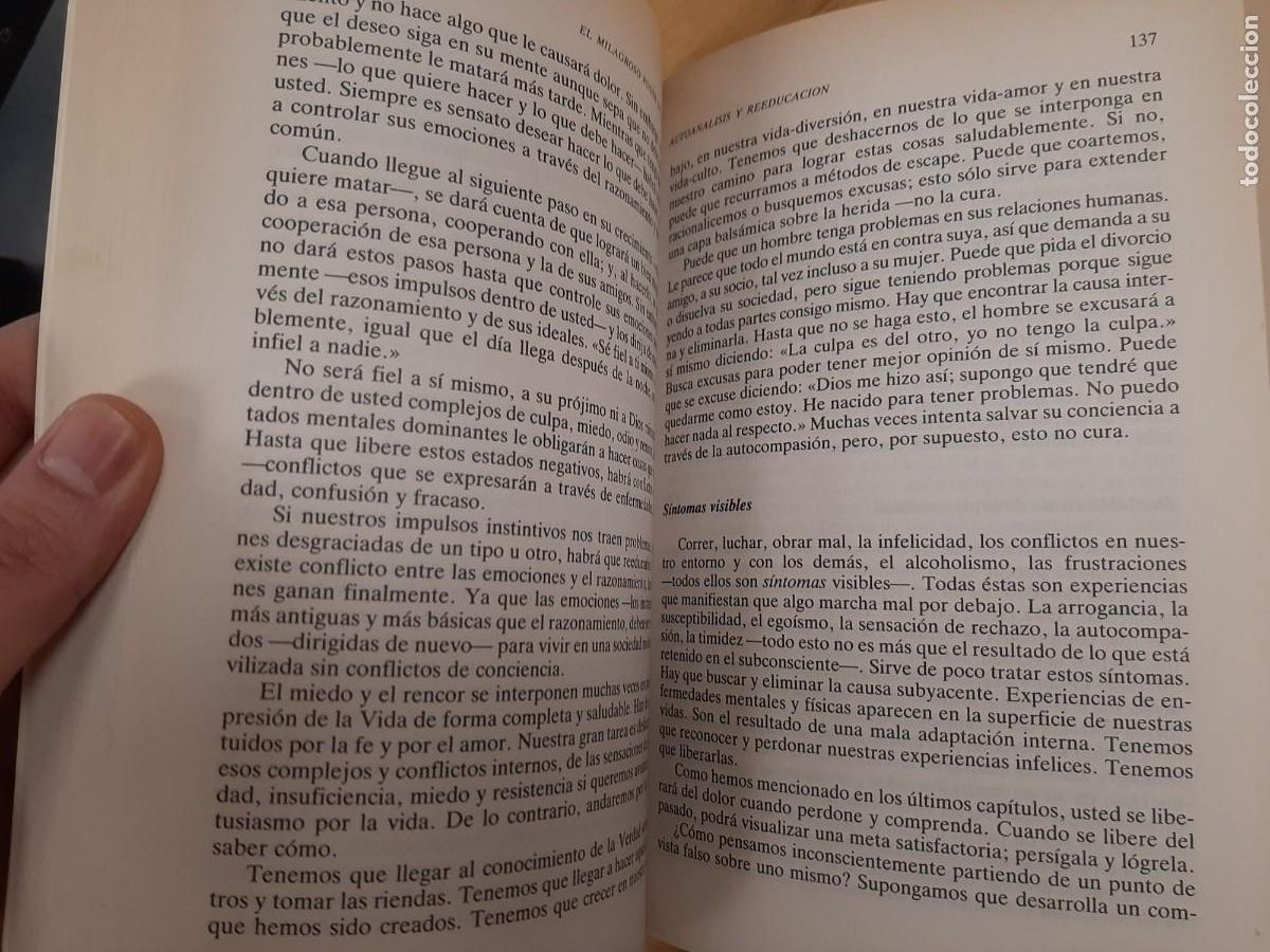 Libros de segunda mano: El milagroso poder de la mente - DAN CUSTER - Edaf, 1991 - Foto 6