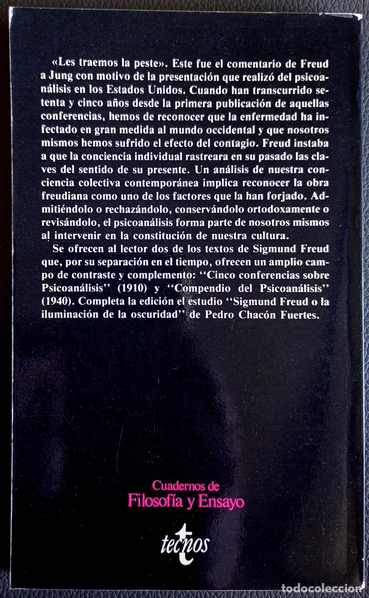 Libros de segunda mano: Sigmund Freud . Compendio del psicoan&aacute;lisis - Foto 2