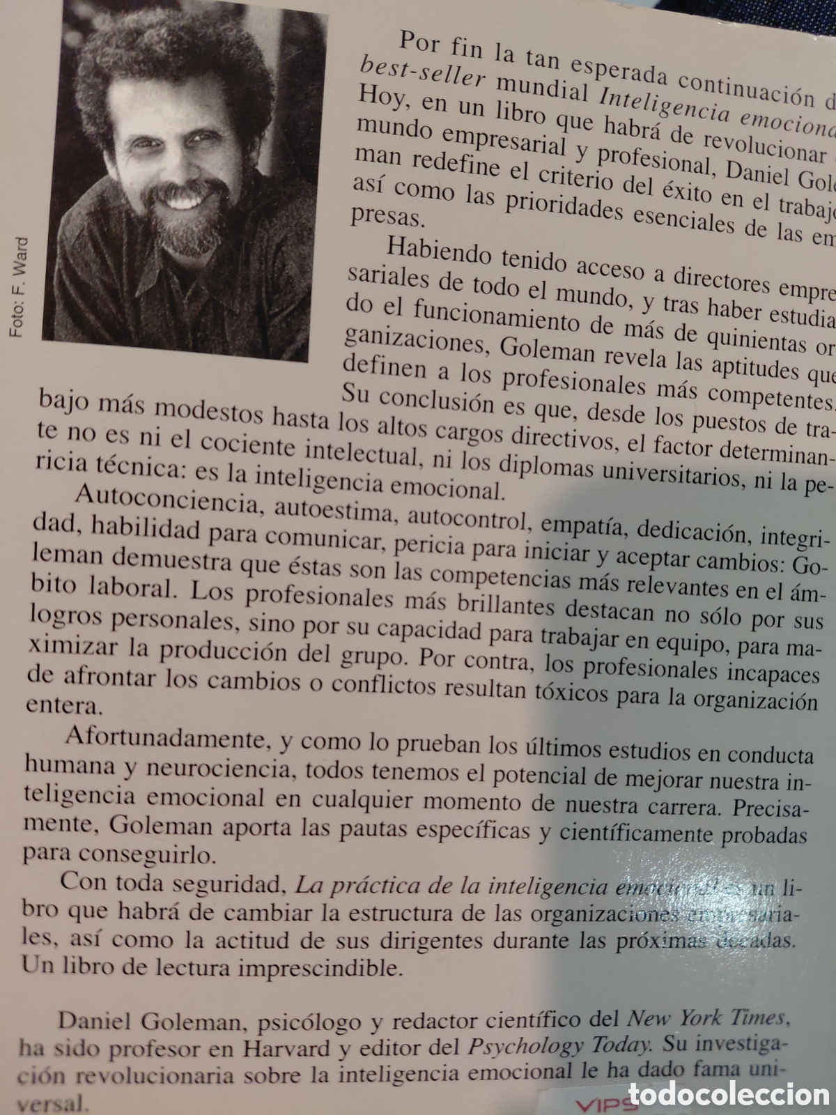 Libros de segunda mano: Daniel Goleman. La pr&aacute;ctica de la inteligencia emocional - Foto 2