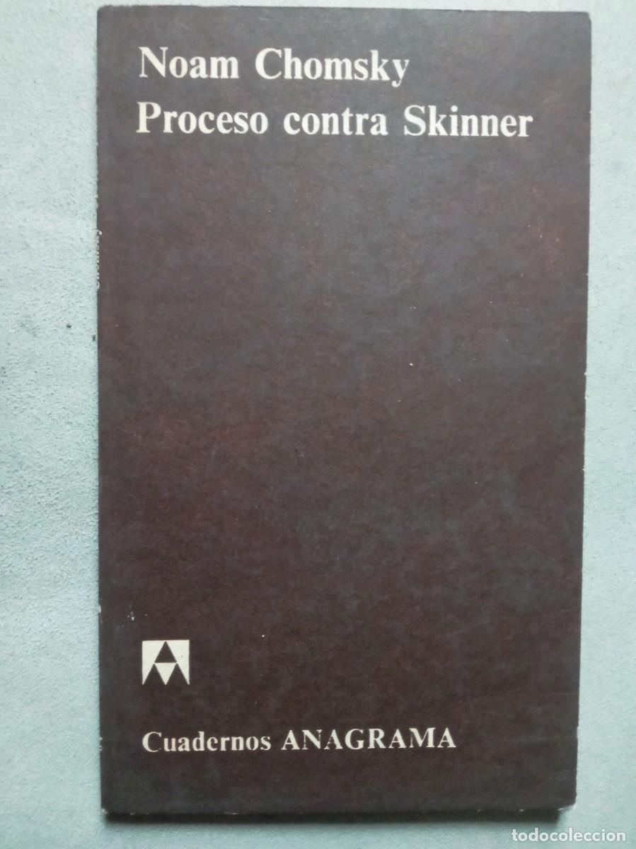 Libros de segunda mano: Noam Chomsky. Proceso contra Skinner. - Foto 1