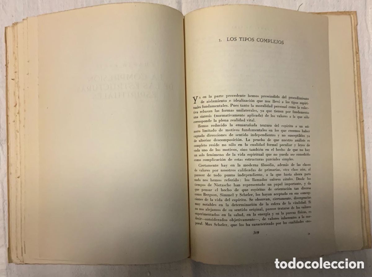 Libros de segunda mano: Formas de vida. Eduardo Spranger. 1954 - Foto 7