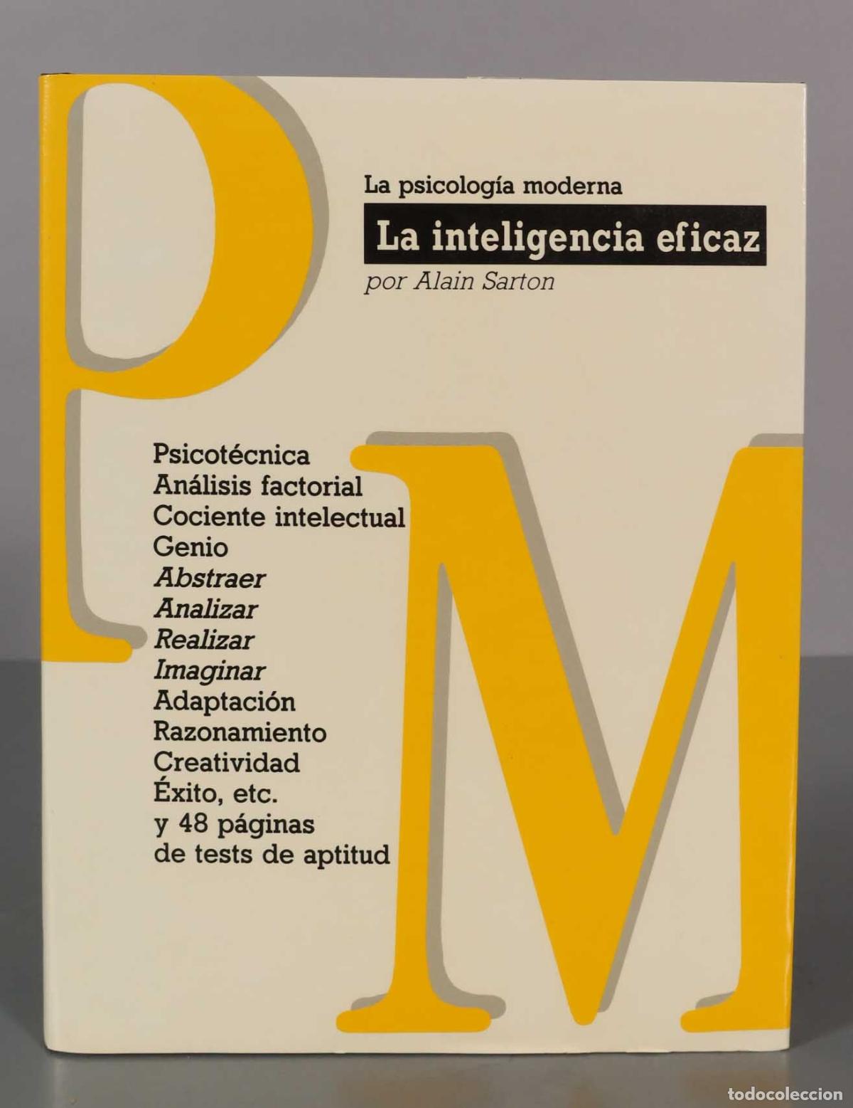 Libros de segunda mano: La inteligencia eficaz. Alain Sarton - Foto 1