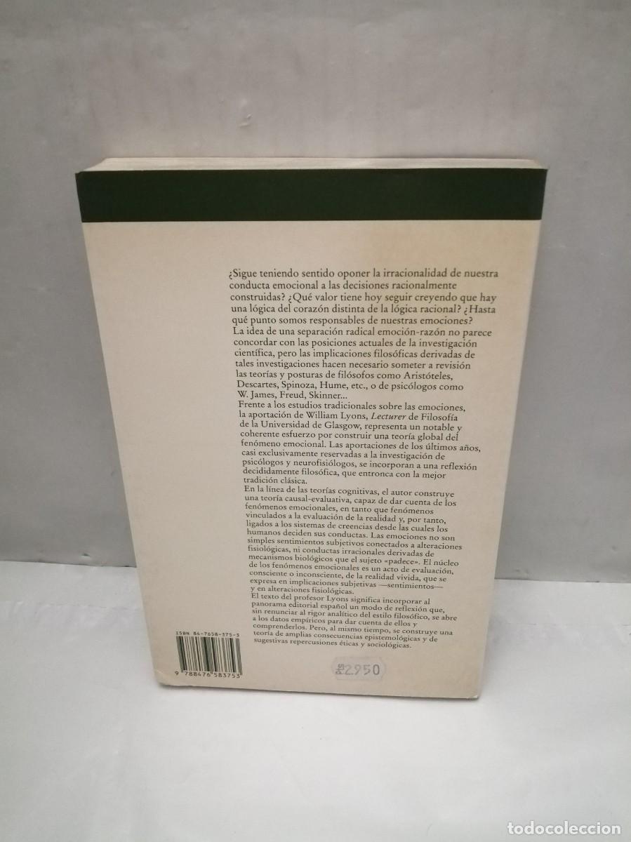 Libros de segunda mano: William Lyons: Emoci&oacute;n (Primera edici&oacute;n) - Foto 2