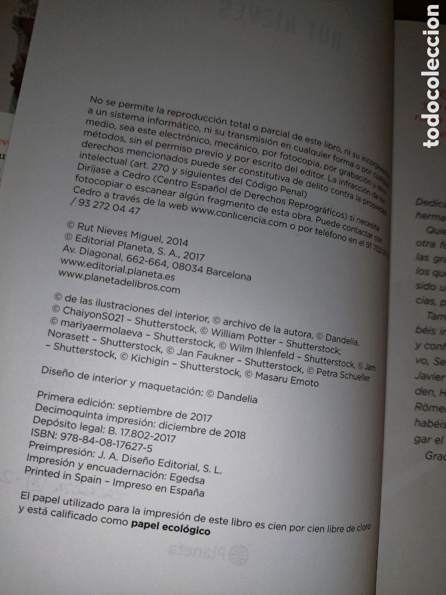 Libros de segunda mano: RUT NIEVES: CREE EN TI DESCUBRE EL PODER DE TRANSFORMAR TU VIDA. ED. PLANETA, 2018. - Foto 5