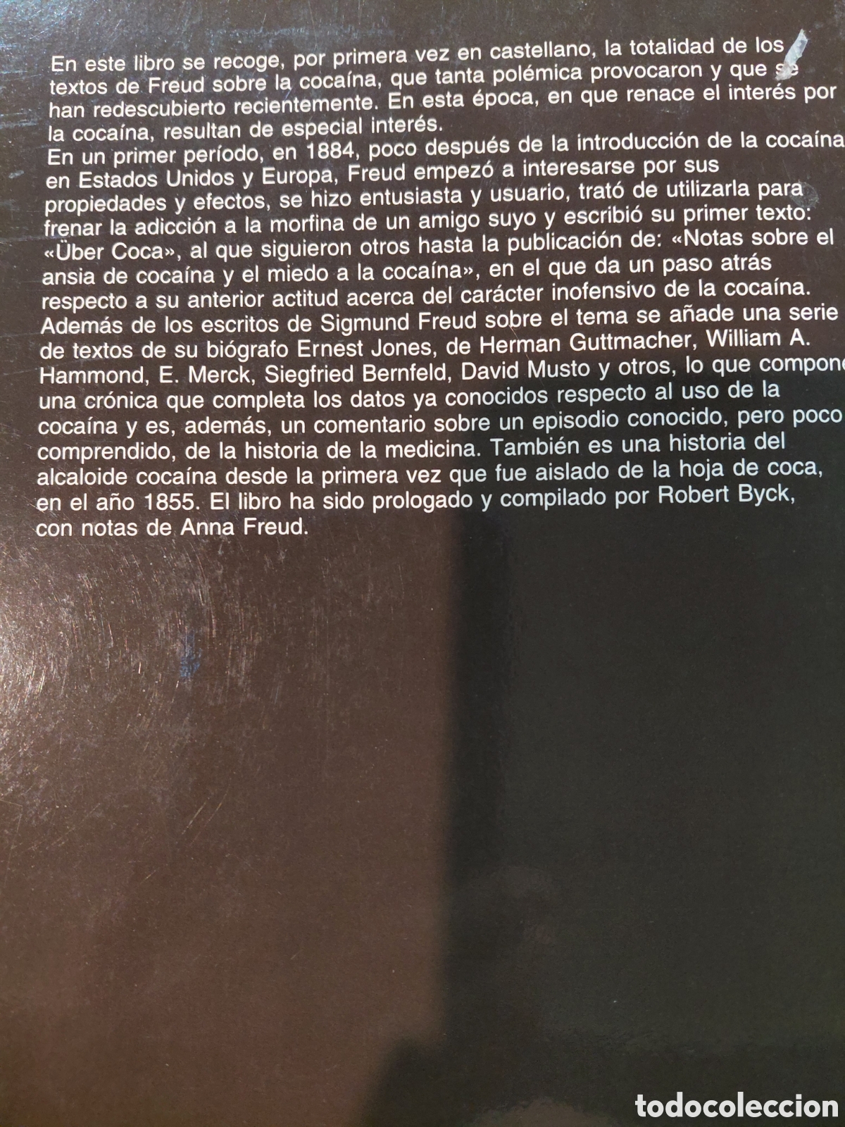 Libros de segunda mano: Sigmund Freud. Escritos sobre la coca&iacute;na - Foto 2