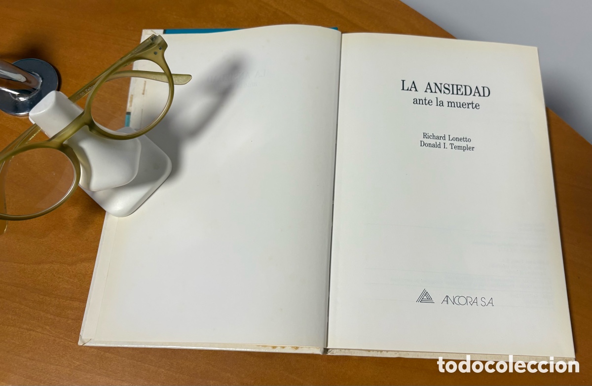 Libros de segunda mano: La ansiedad ante la muerte - Foto 3