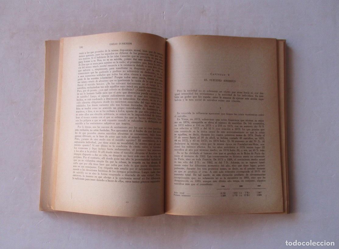 Libros de segunda mano: EL SUICIDIO - EMILIO DURKHEIM - Foto 3
