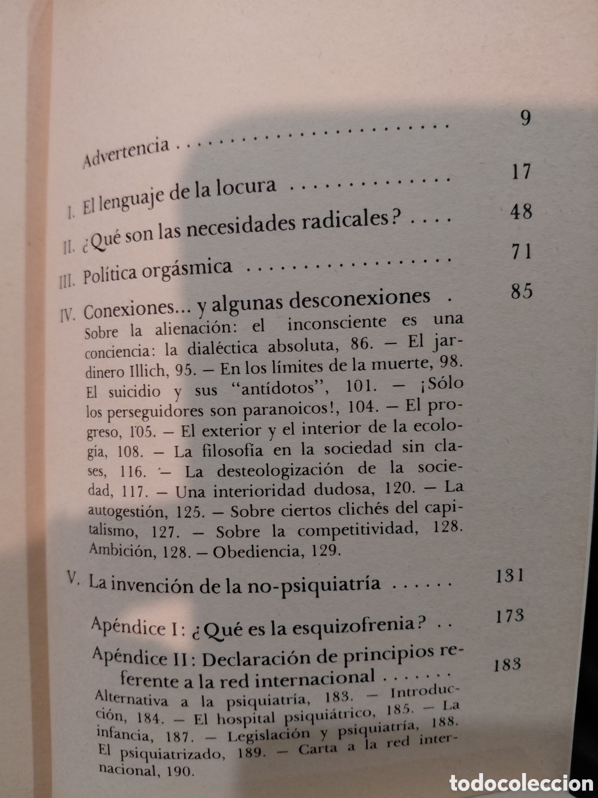 Libros de segunda mano: David Cooper. El lenguaje de la locura - Foto 3