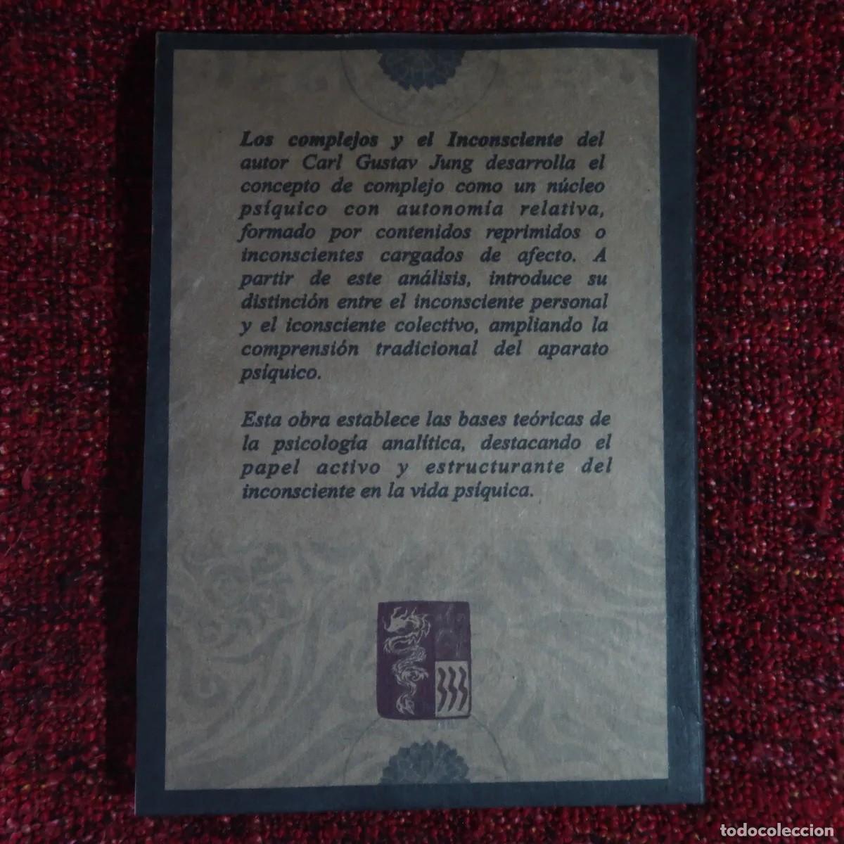 Libros de segunda mano: Carl Gustav Jung &mdash; Los complejos y el inconsciente - LM - Foto 3