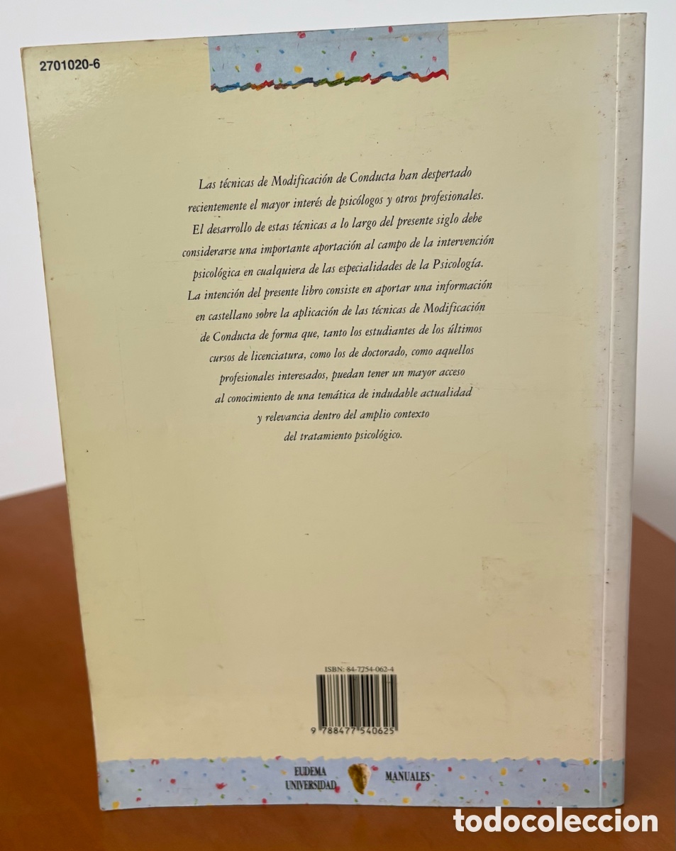 Libros de segunda mano: Modificaci&oacute;n de Conducta y Salud - Foto 5