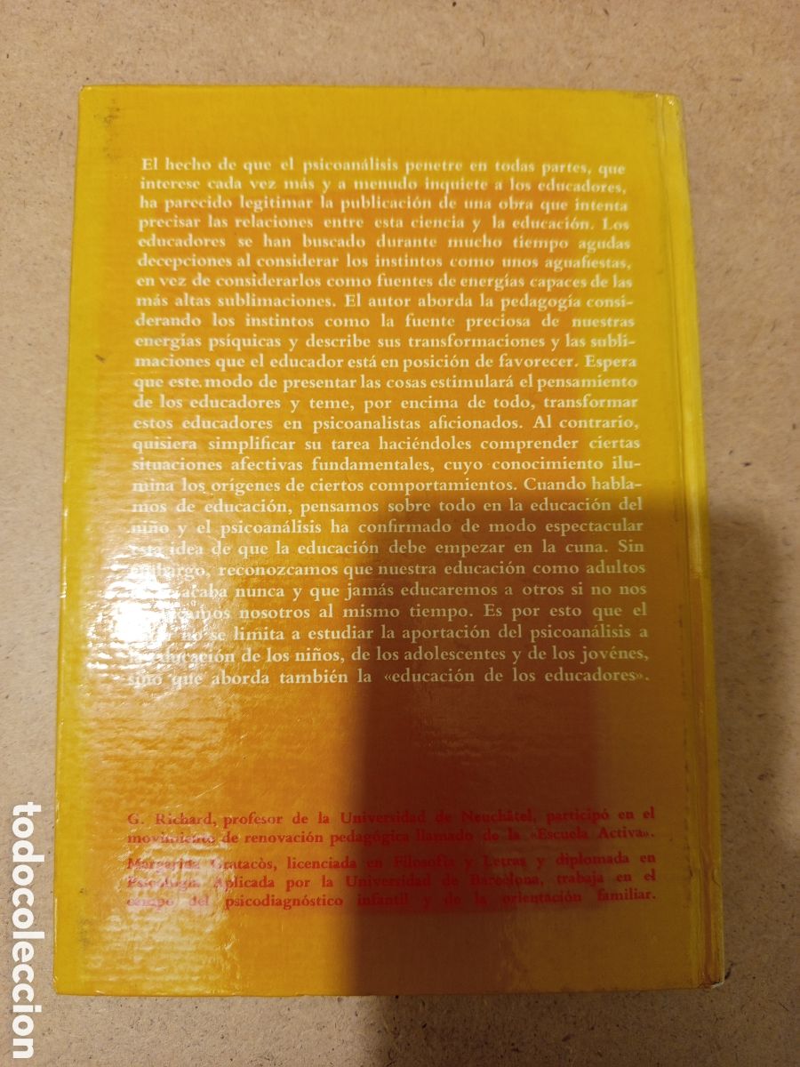 Libros de segunda mano: PSICOANALISIS Y EDUCACION (G. RICHARD) - Foto 6