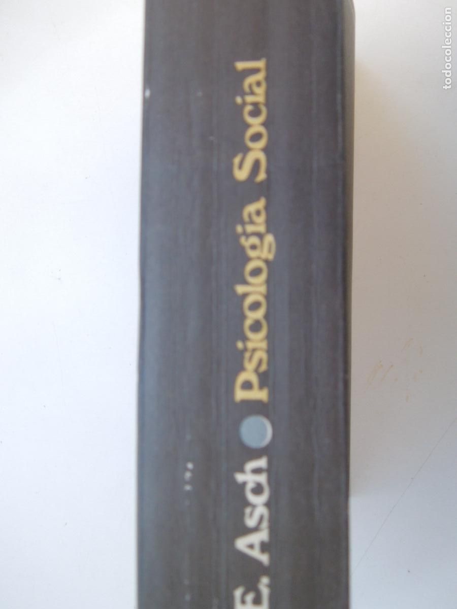 Libros de segunda mano: PSICOLOG&Iacute;A SOCIAL - SALOMON E. ASCH - EUDEBA 1972. - Foto 2