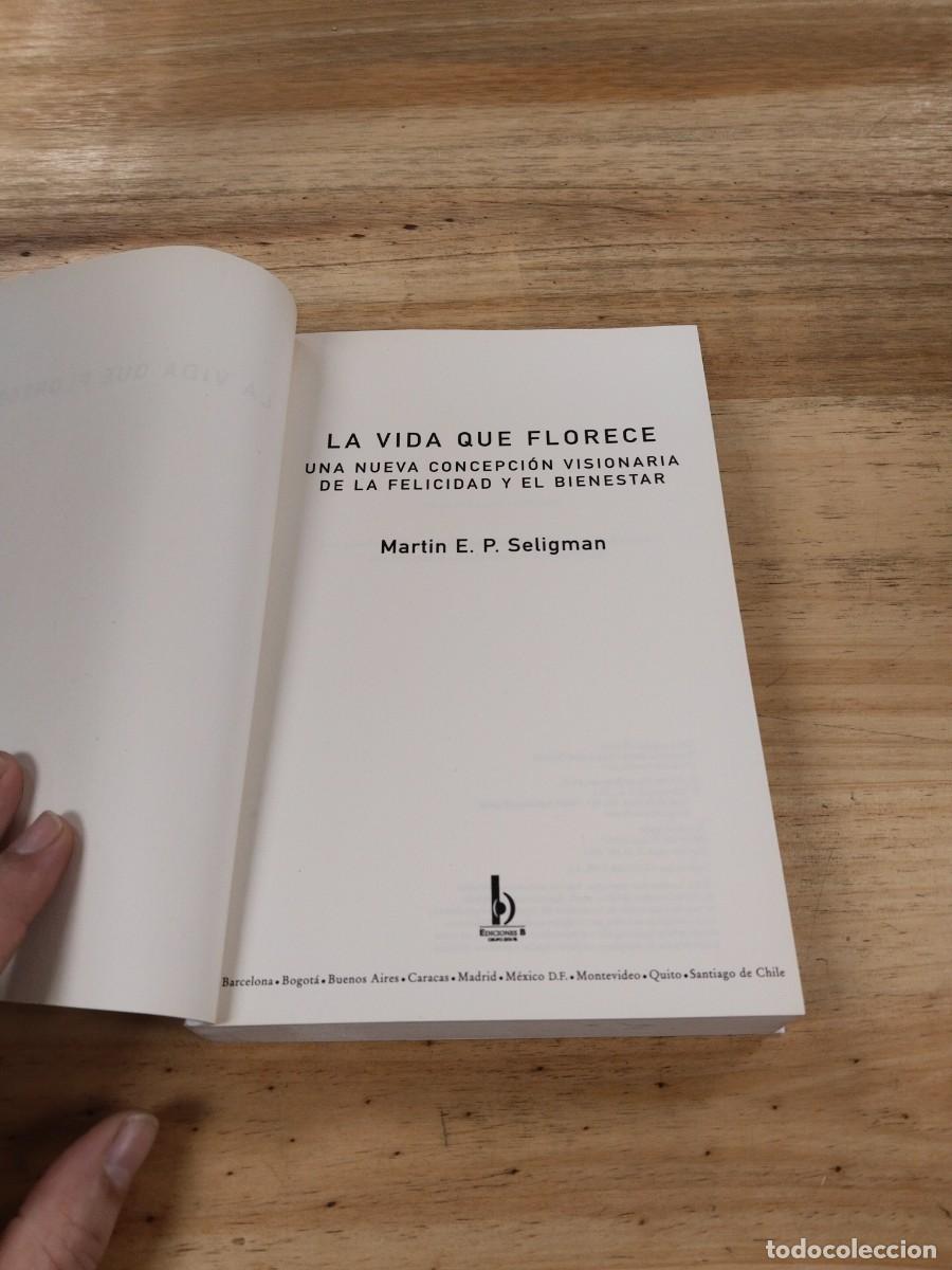 Libros de segunda mano: La Vida que Florece - Martin E. P. Seligman - Foto 4