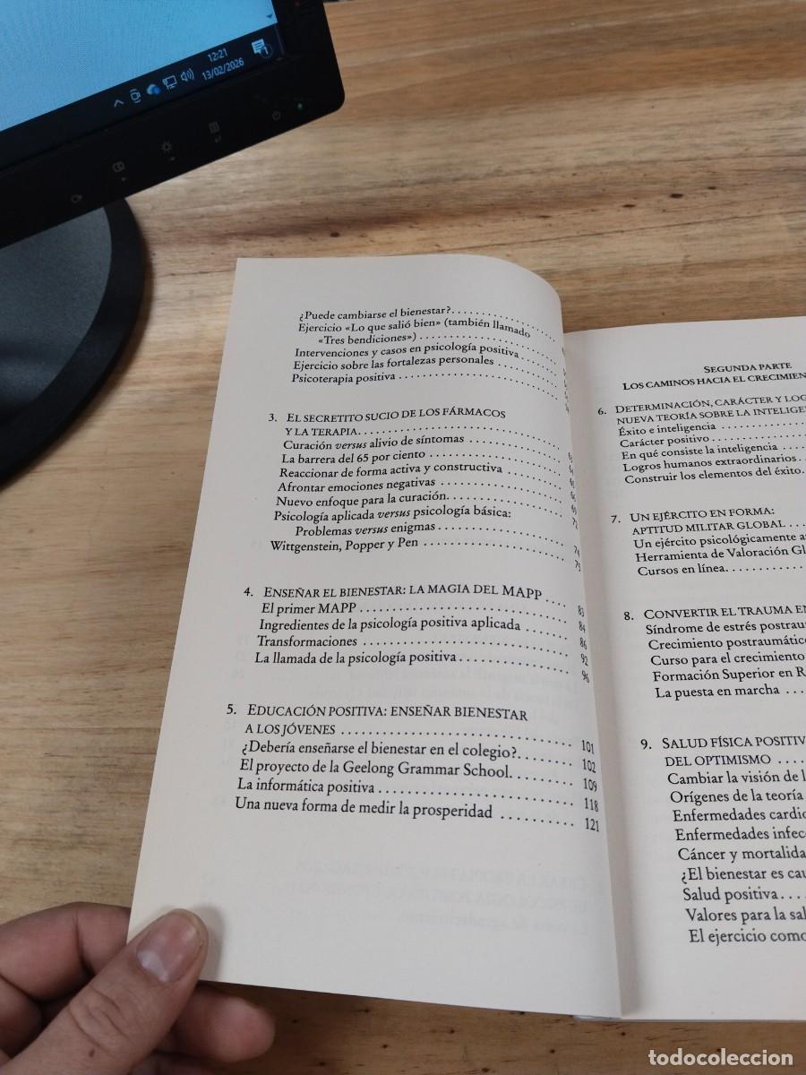 Libros de segunda mano: La Vida que Florece - Martin E. P. Seligman - Foto 7