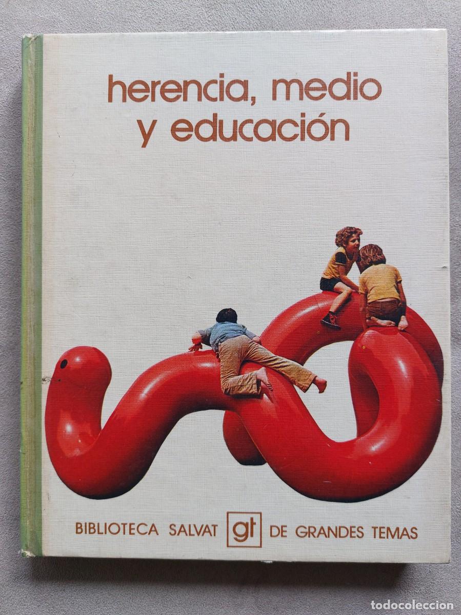 Libros de segunda mano: Herencia, medio y educaci&oacute;n - Foto 1