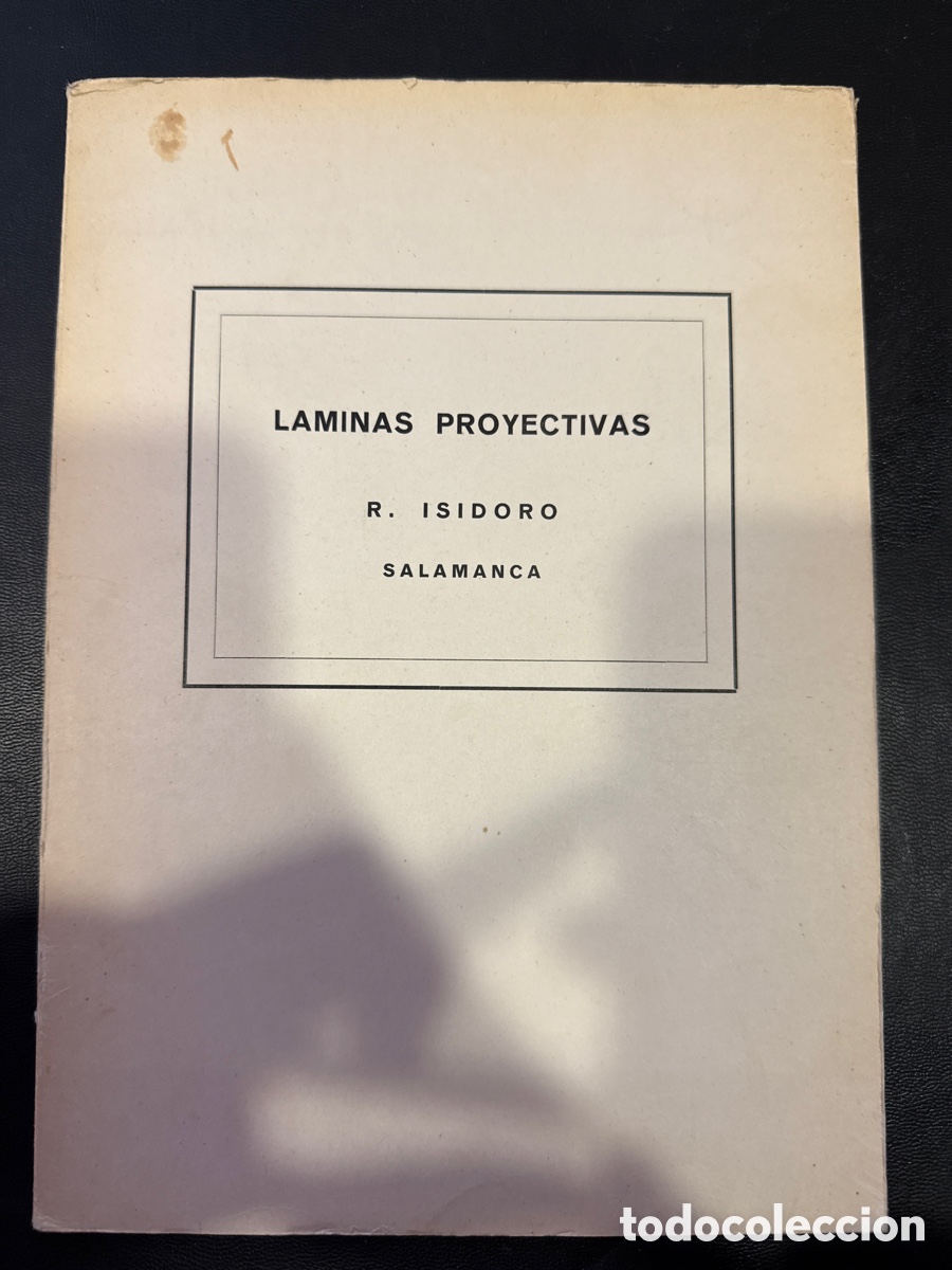Libros de segunda mano: ISIDORO, R. L&aacute;minas proyectivas - Foto 1
