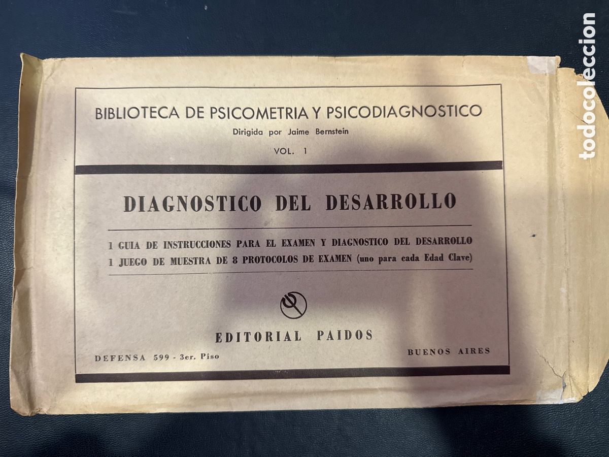 Libros de segunda mano: BERNSTEIN, Jaime. Diagn&oacute;stico del desarrollo - Foto 1