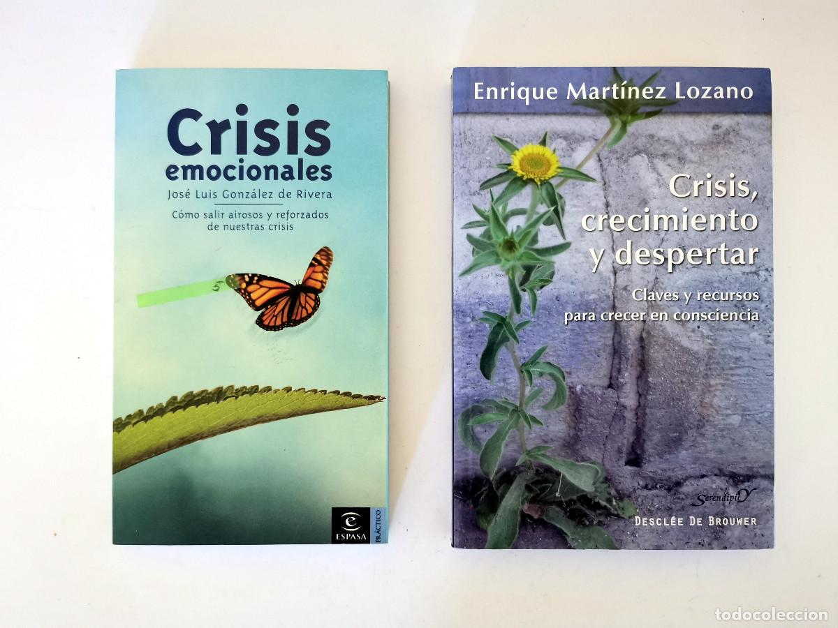 Libri di seconda mano: Crisis crecimiento y despertar Enrique Mart&iacute;nez Lozano Crisis emocionales. Jos&eacute; Luis Gonz&aacute;lez Rivera