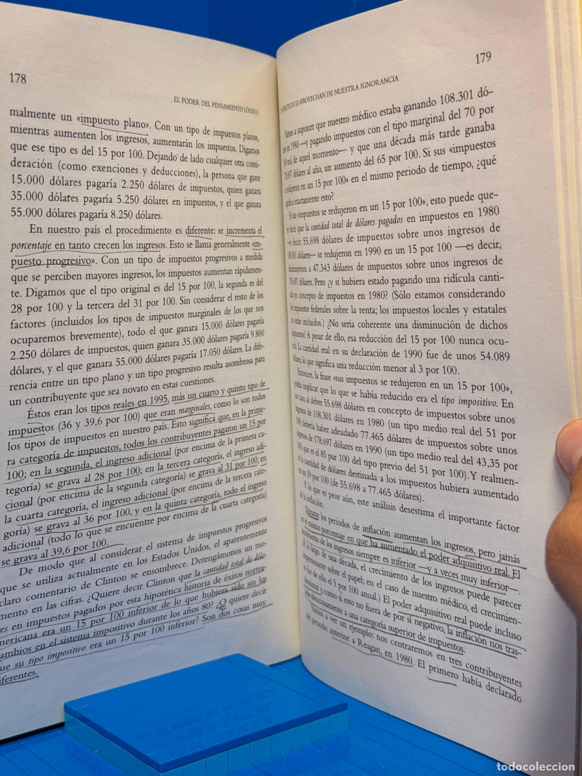 Libros de segunda mano: EL PODER DEL PENSAMIENTO LOGICO &ndash; EDAF &ndash; MARILYN VOS SAVANT &ndash; 1998 - Foto 5