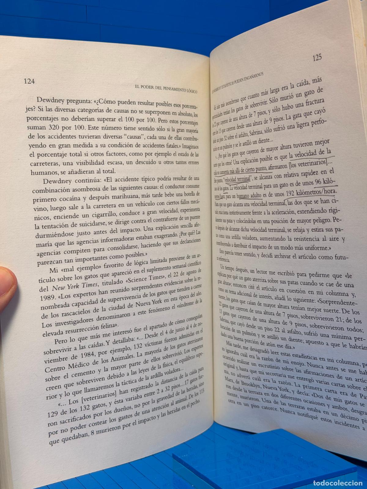 Libros de segunda mano: EL PODER DEL PENSAMIENTO LOGICO &ndash; EDAF &ndash; MARILYN VOS SAVANT &ndash; 1998 - Foto 9