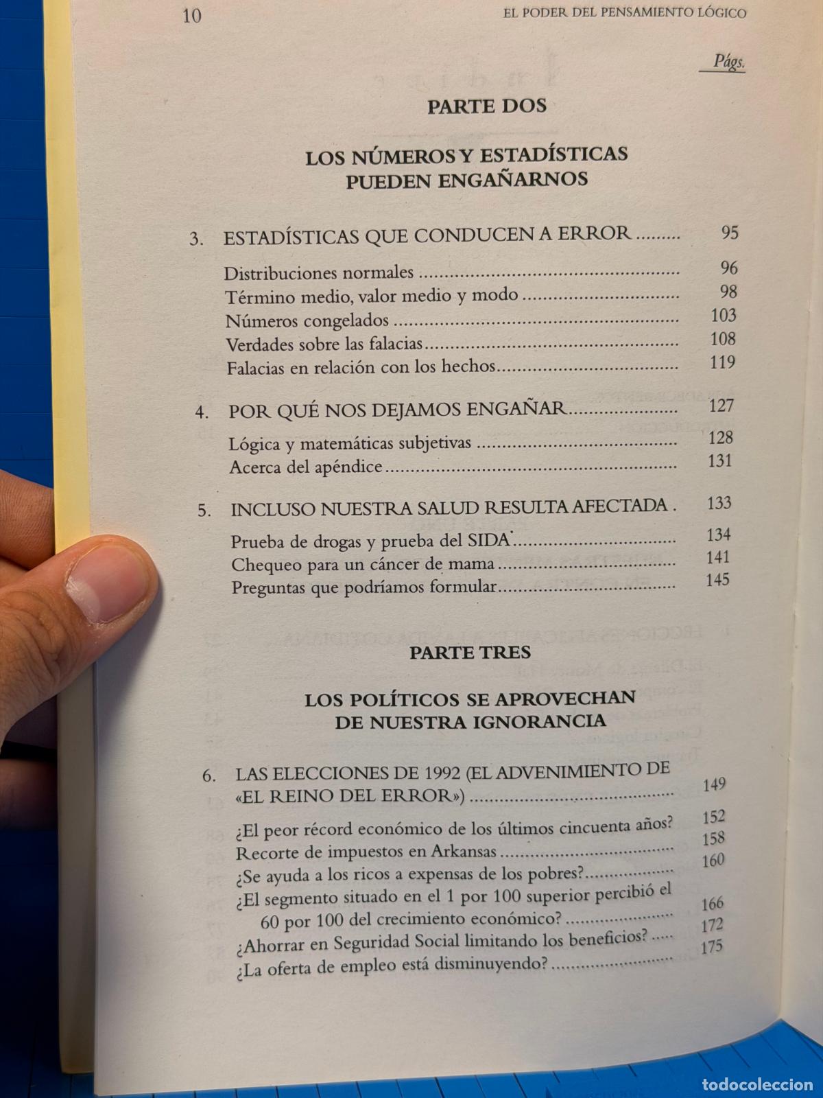 Libros de segunda mano: EL PODER DEL PENSAMIENTO LOGICO &ndash; EDAF &ndash; MARILYN VOS SAVANT &ndash; 1998 - Foto 14