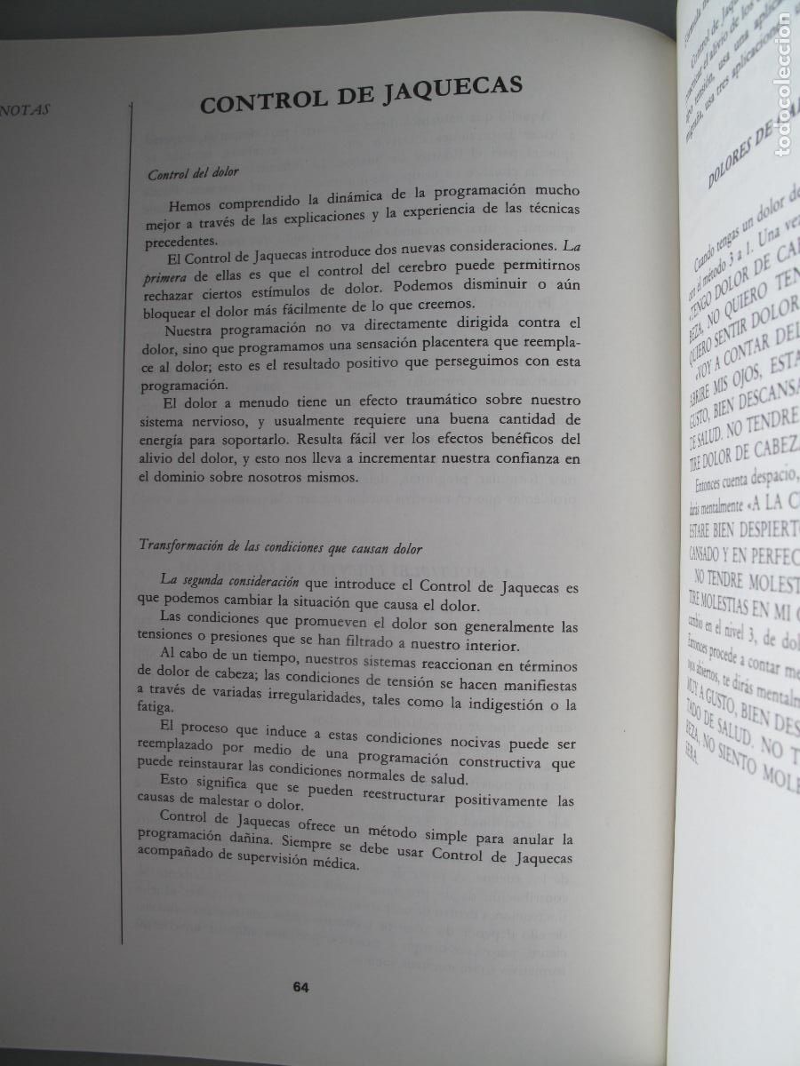 Libros de segunda mano: EL M&Eacute;TODO SILVA DE CONTROL MENTAL( SERIE DE CONFERENCIAS B&Aacute;SICAS ).- j. SILVA. - Foto 3