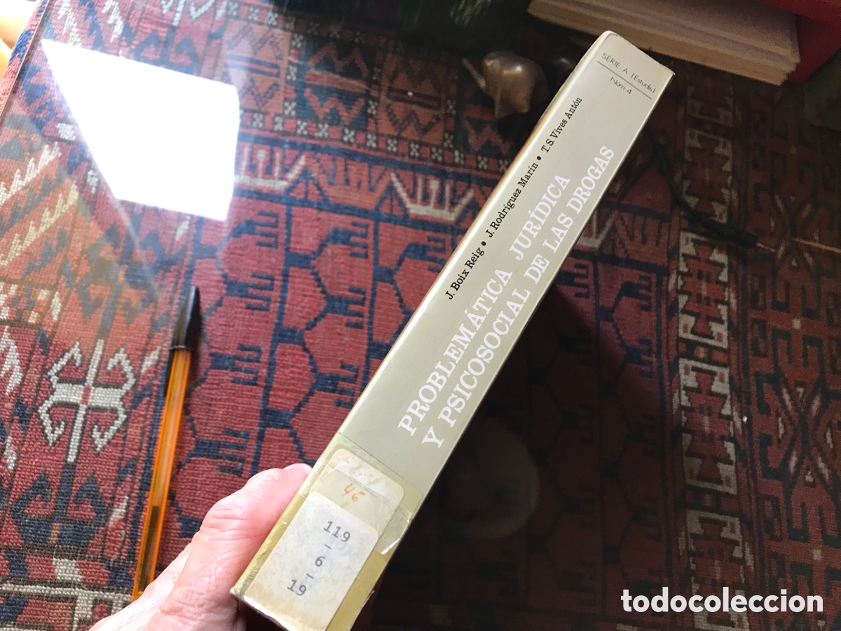 Libros de segunda mano: Problem&aacute;tica jur&iacute;dica y psicosocial de las drogas. Monograf&iacute;as - Foto 2