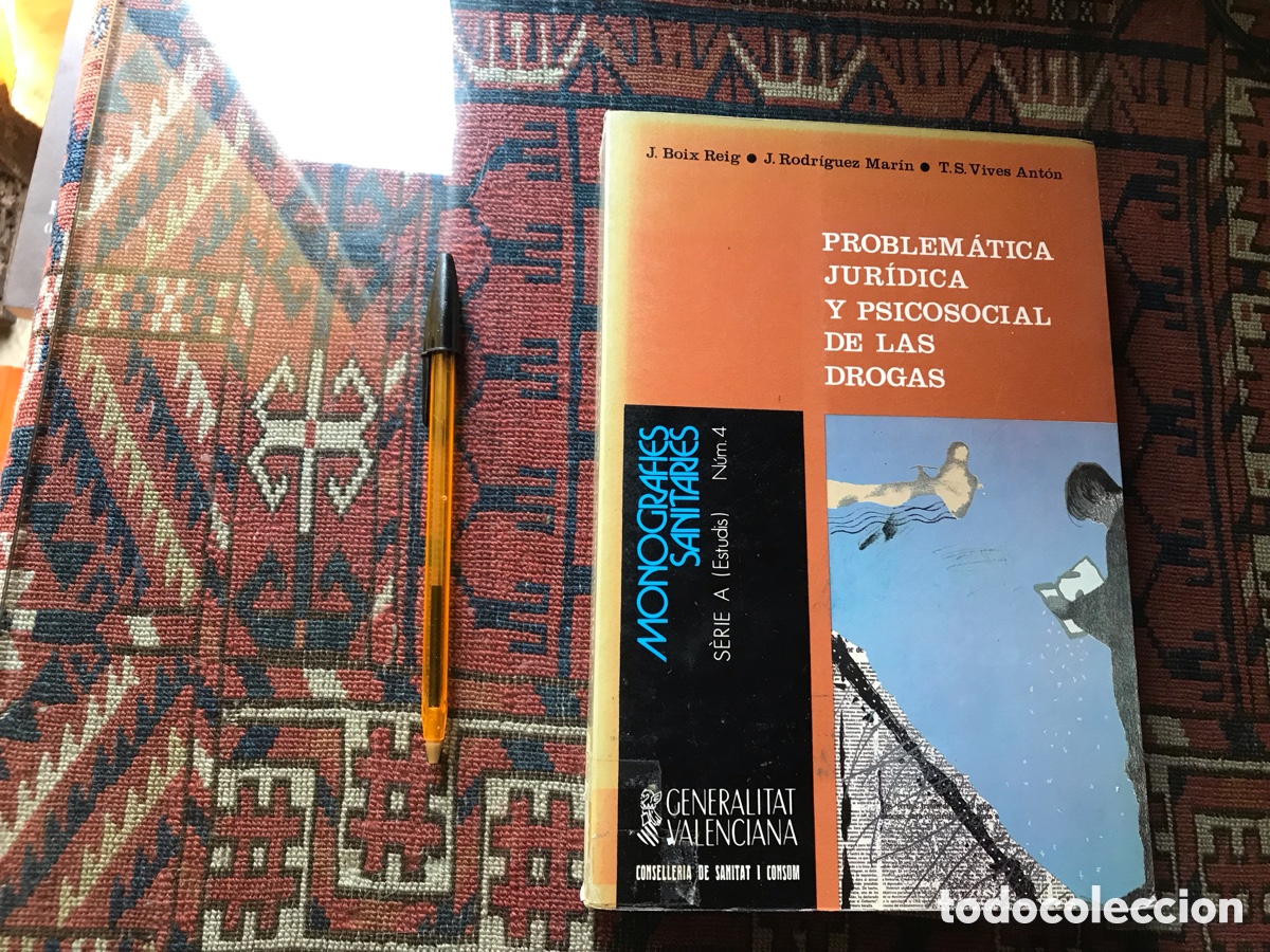 Libros de segunda mano: Problem&aacute;tica jur&iacute;dica y psicosocial de las drogas. Monograf&iacute;as - Foto 1