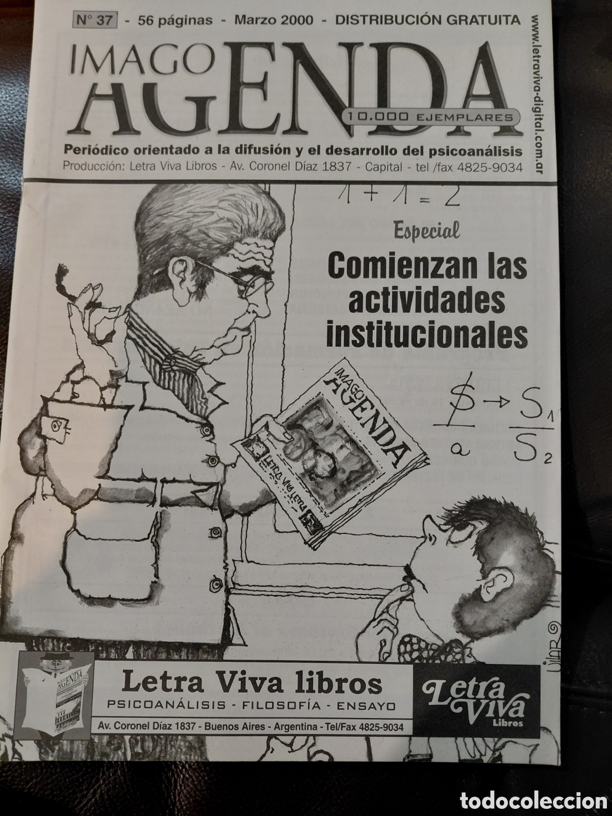 Libros de segunda mano: Imago Agenda. Marzo 2000 - Foto 1