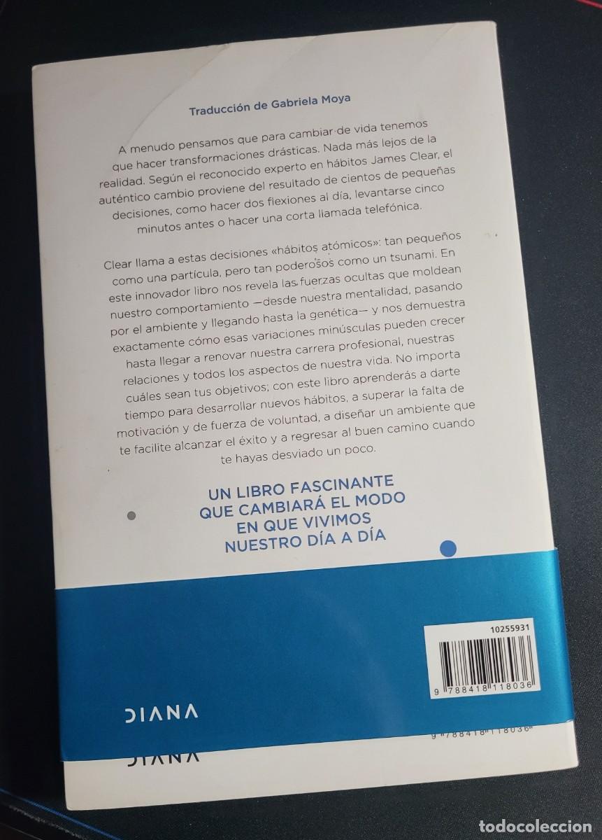 Libros de segunda mano: H&Aacute;BITOS AT&Oacute;MICOS (JAMES CLEAR) - Foto 2