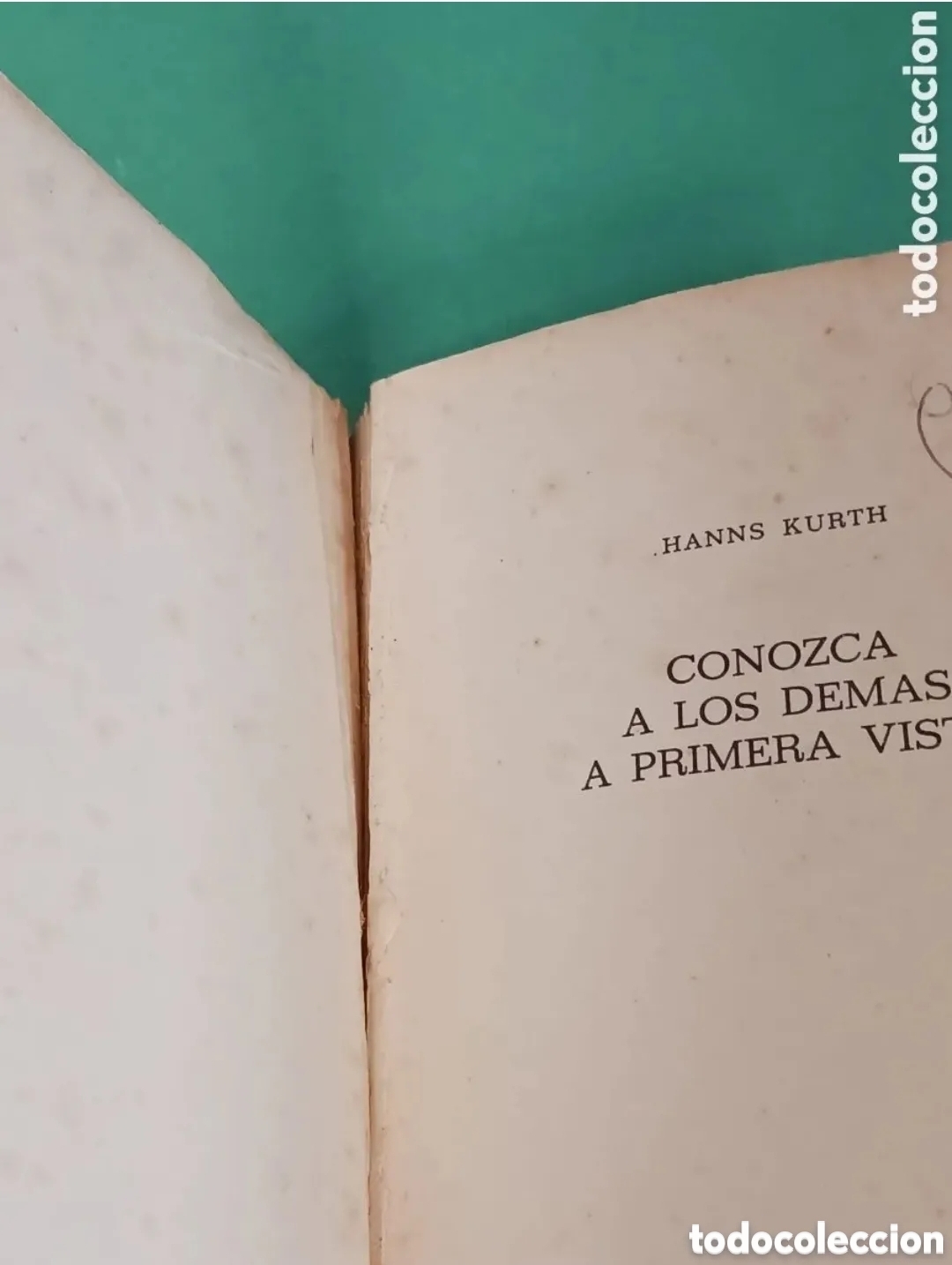Libros de segunda mano: Libro, Conozca a los dem&aacute;s a primera vista. - Foto 2