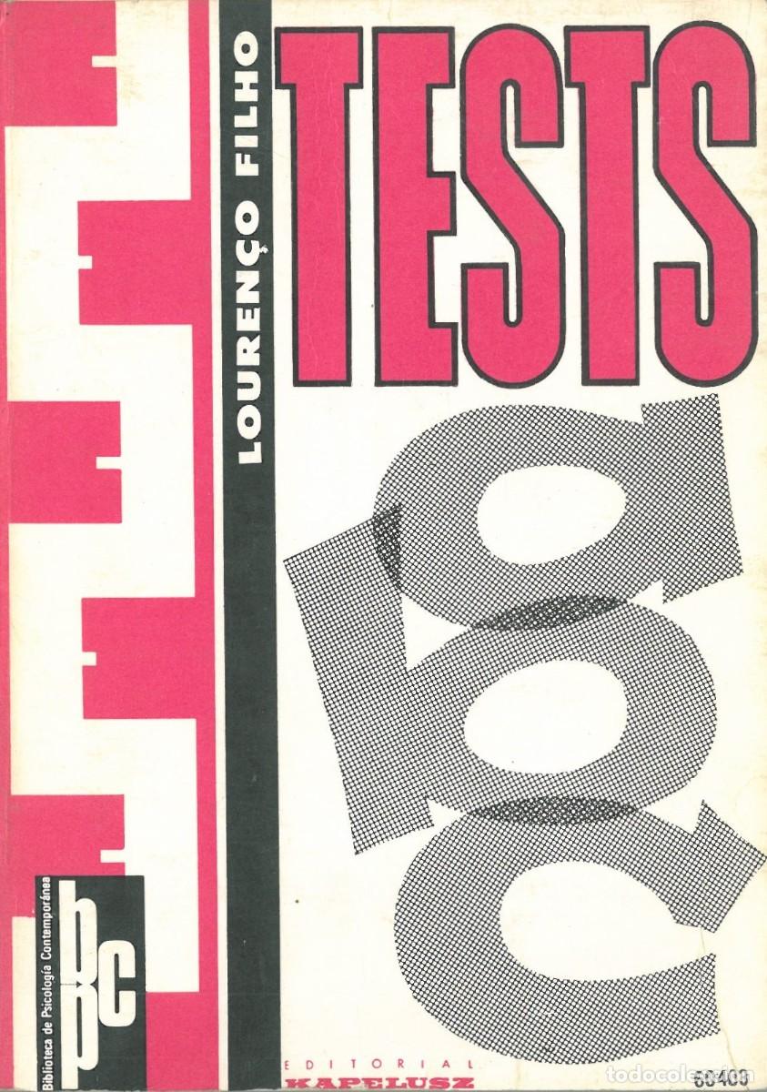 Libros de segunda mano: Tests ABC - Filho, Lourenco - Foto 1