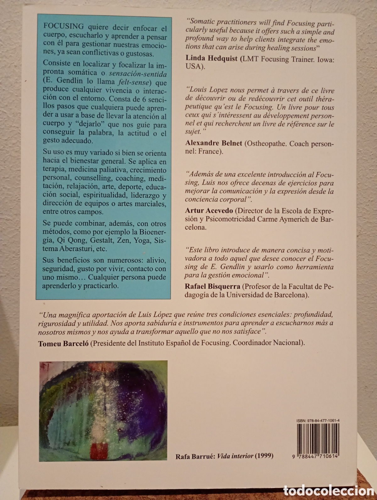 Libros de segunda mano: Luis L&oacute;pez Gonz&aacute;lez - Introducci&oacute;n al focusing - Foto 2