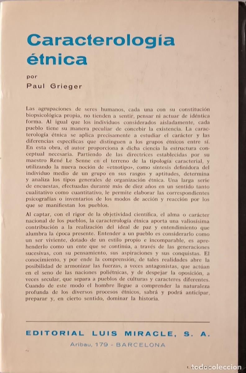 Libros de segunda mano: Inteligencia y car&aacute;cter. Roberto Maistriaux. - Foto 2