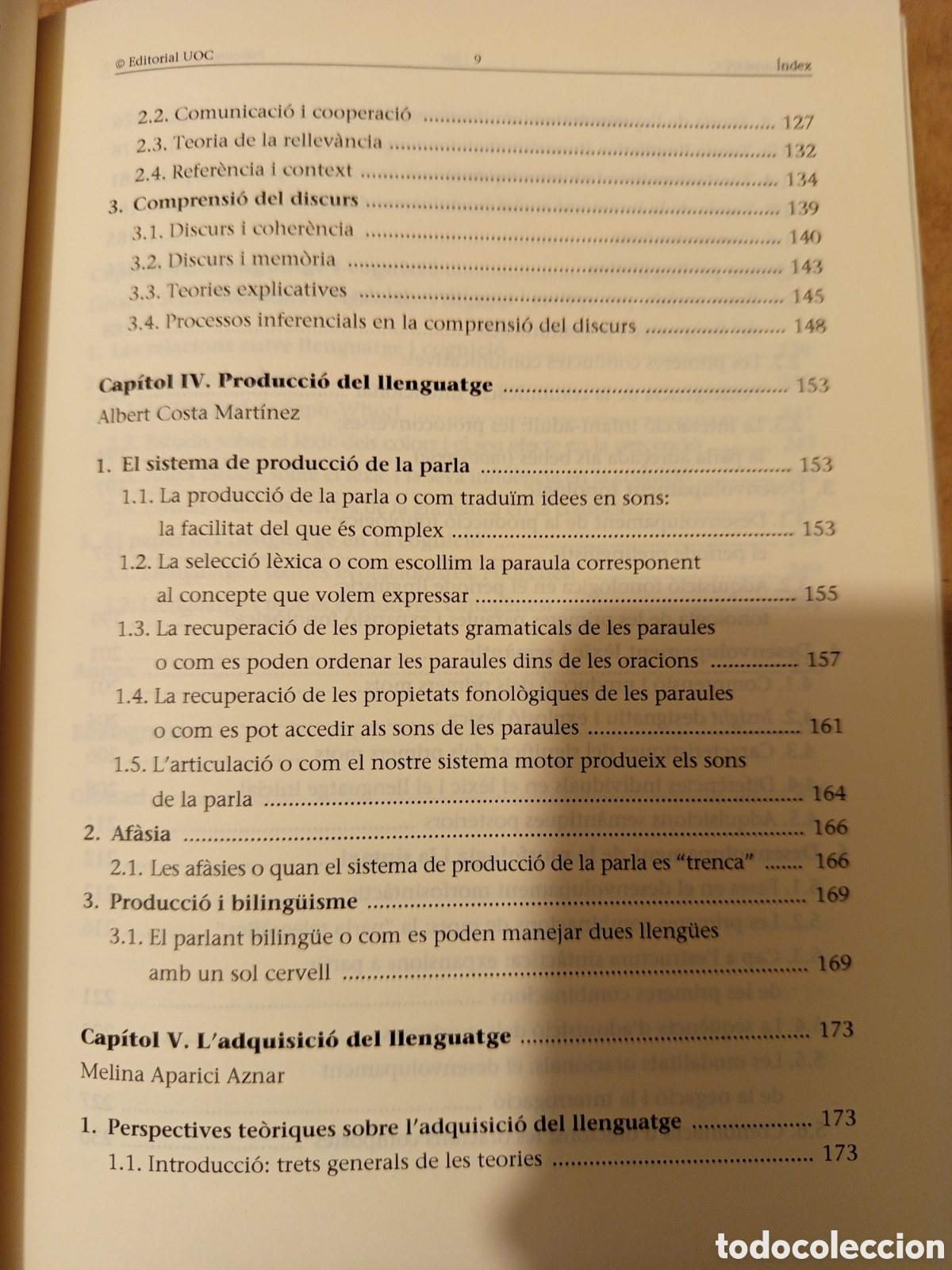 Libros de segunda mano: PSICOLOGIA DEL LLENGUATGE (OLGA SOLER) UOC - Foto 5