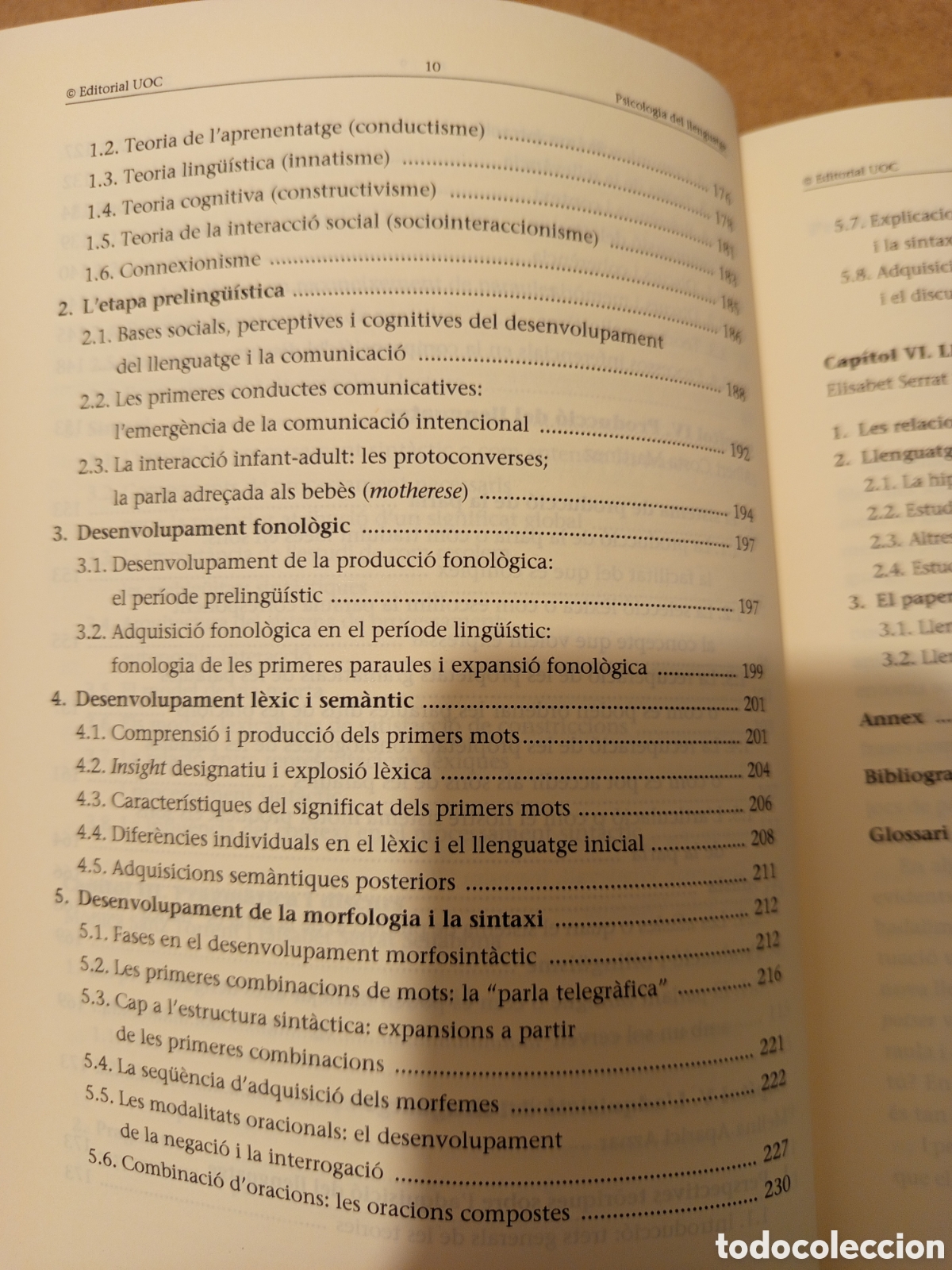 Libros de segunda mano: PSICOLOGIA DEL LLENGUATGE (OLGA SOLER) UOC - Foto 6