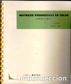 Libros de segunda mano: Matrices progresivas, Raven - Foto 1