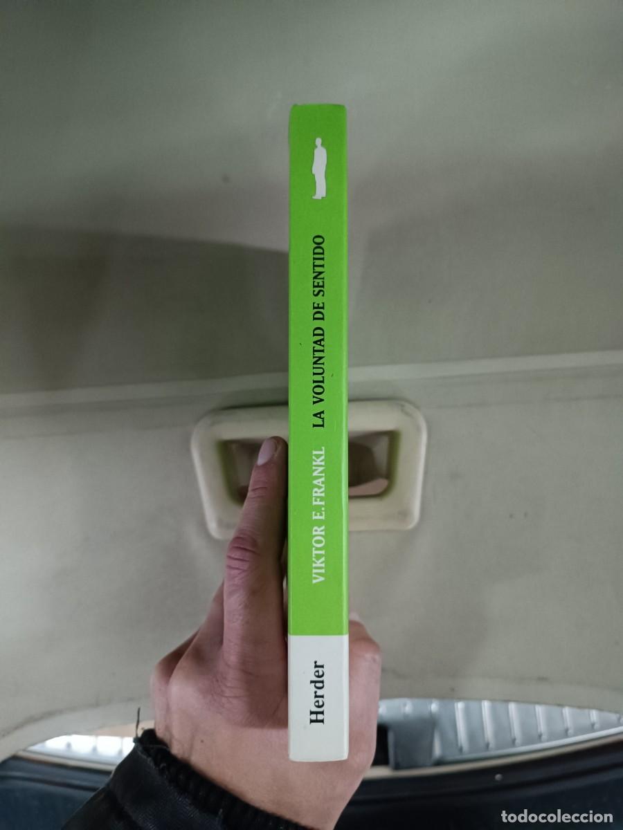 Libros de segunda mano: La voluntad de sentido - Viktor Frankl. Herder - Foto 3
