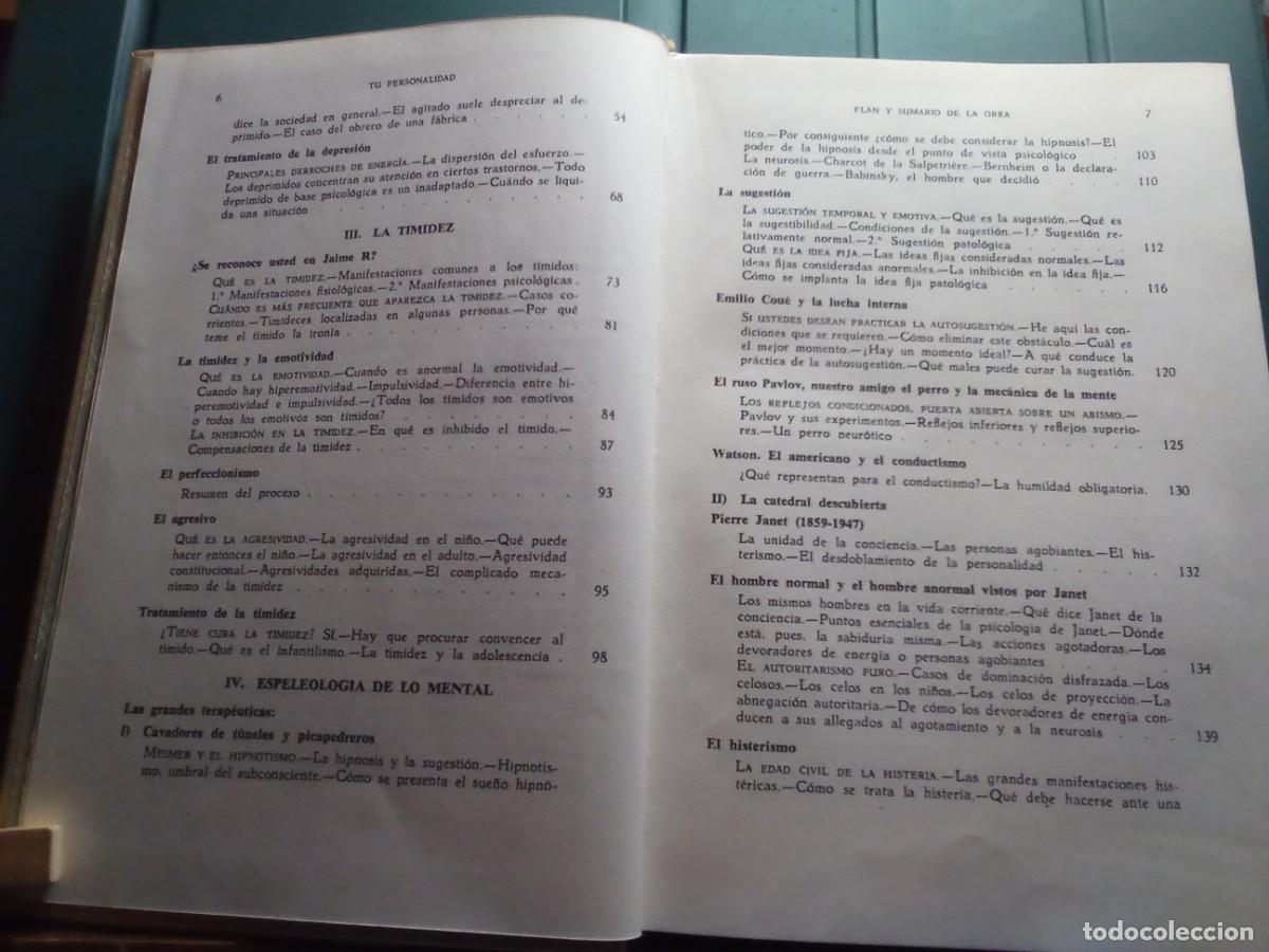 Libros de segunda mano: TU PERSONALIDAD DE PIERRE DACO - Foto 4