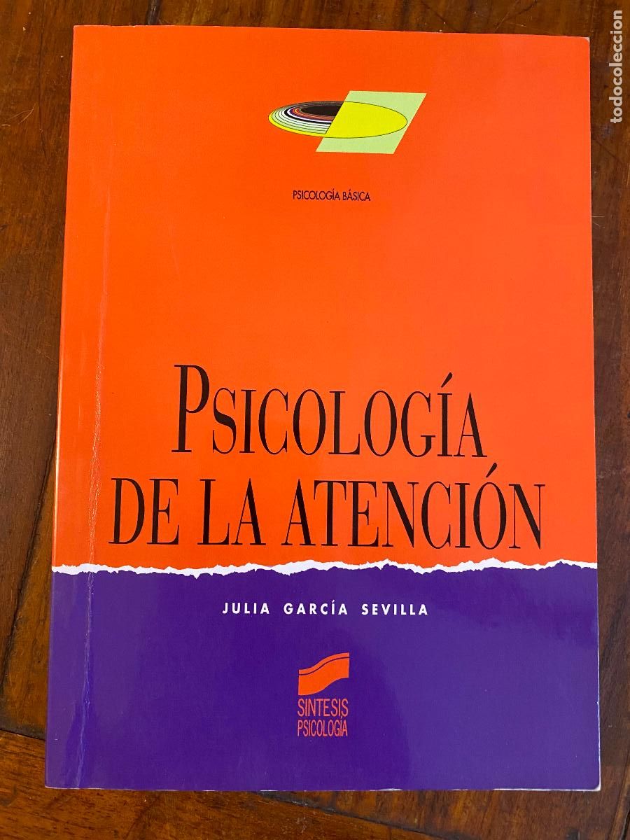 Libros de segunda mano: PSICOLOGIA DE LA ATENCION. GARCIA SEVILLA, JULIA