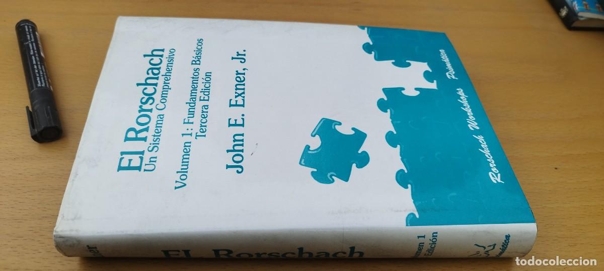 Libros de segunda mano: EL RORSCHACH VOL 1 FUNDAMENTOS BASICOS / JOHN E EXNER / KARA 08 - Foto 1