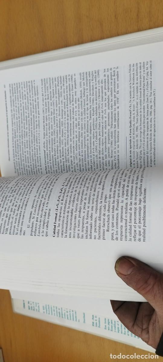 Libros de segunda mano: EL RORSCHACH VOL 1 FUNDAMENTOS BASICOS / JOHN E EXNER / KARA 08 - Foto 17