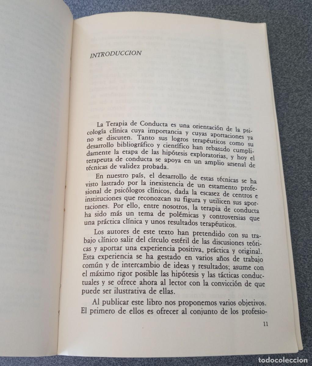 Libros de segunda mano: La Pr&aacute;ctica De La Terapia De Conducta - Foto 5