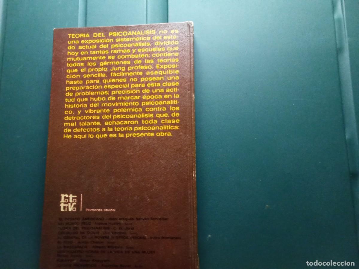 Libros de segunda mano: TEOR&Iacute;A DEL PSICOAN&Aacute;LISIS DE C.G. JUNG - Foto 2