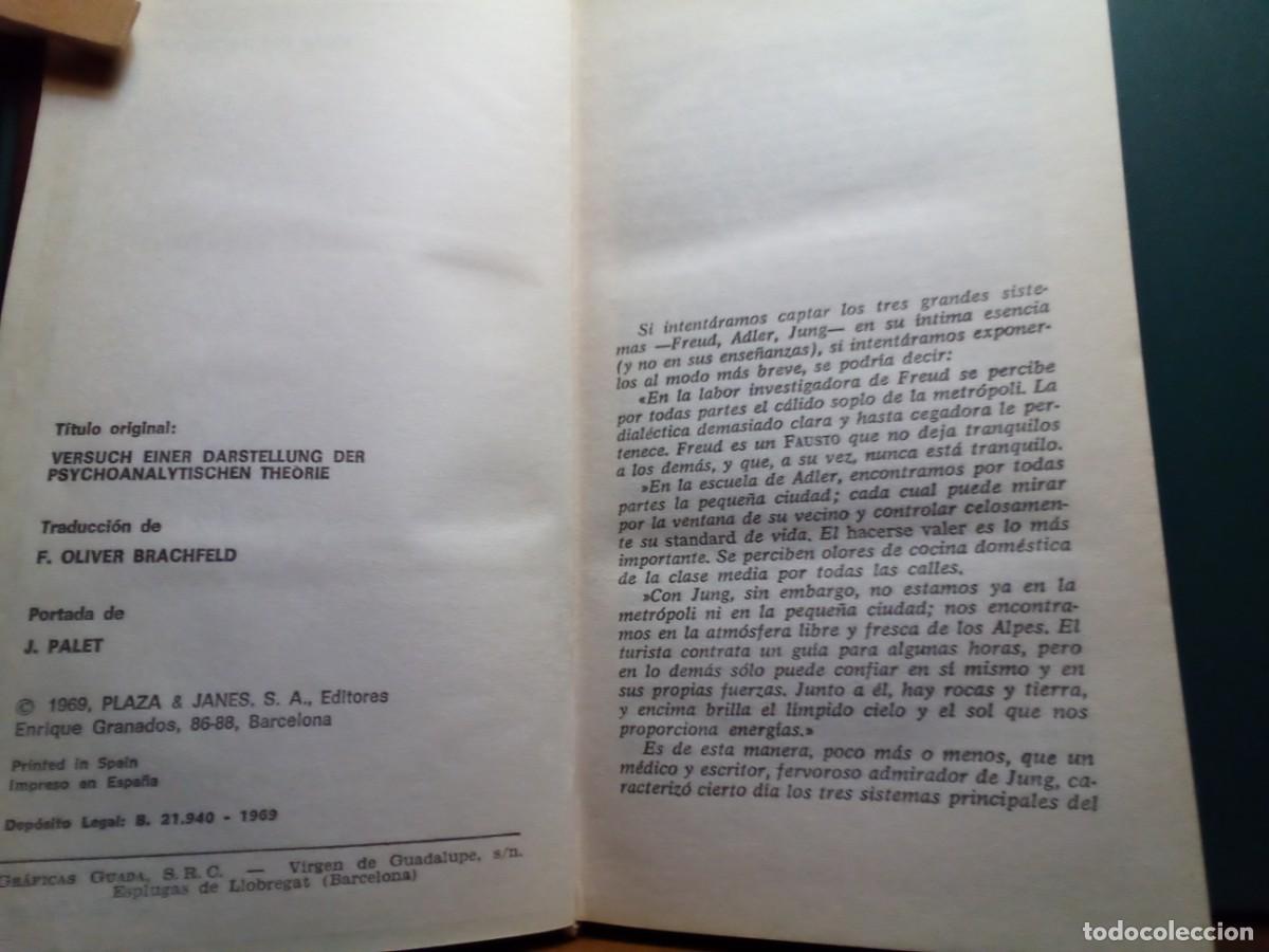 Libros de segunda mano: TEOR&Iacute;A DEL PSICOAN&Aacute;LISIS DE C.G. JUNG - Foto 3
