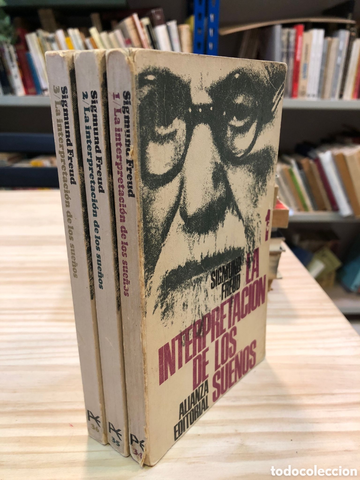 Livres d'occasion: La interpretaci&oacute;n de los sue&ntilde;os. 3 Vols. - Sigmund Freud