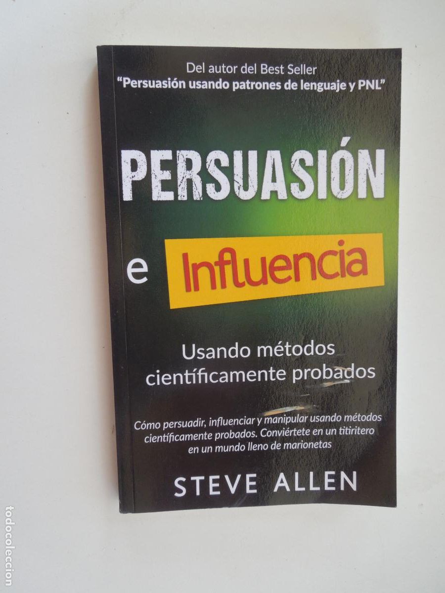 Libros de segunda mano: PERSUASION E INFLUENCIA - STEVE ALLEN - 2017