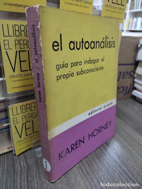 Livres d'occasion: El autoan&aacute;lisis - Karen Horney - Editorial Psique - Buenos Aires (Argentina) 1972, 1&ordf; ed.