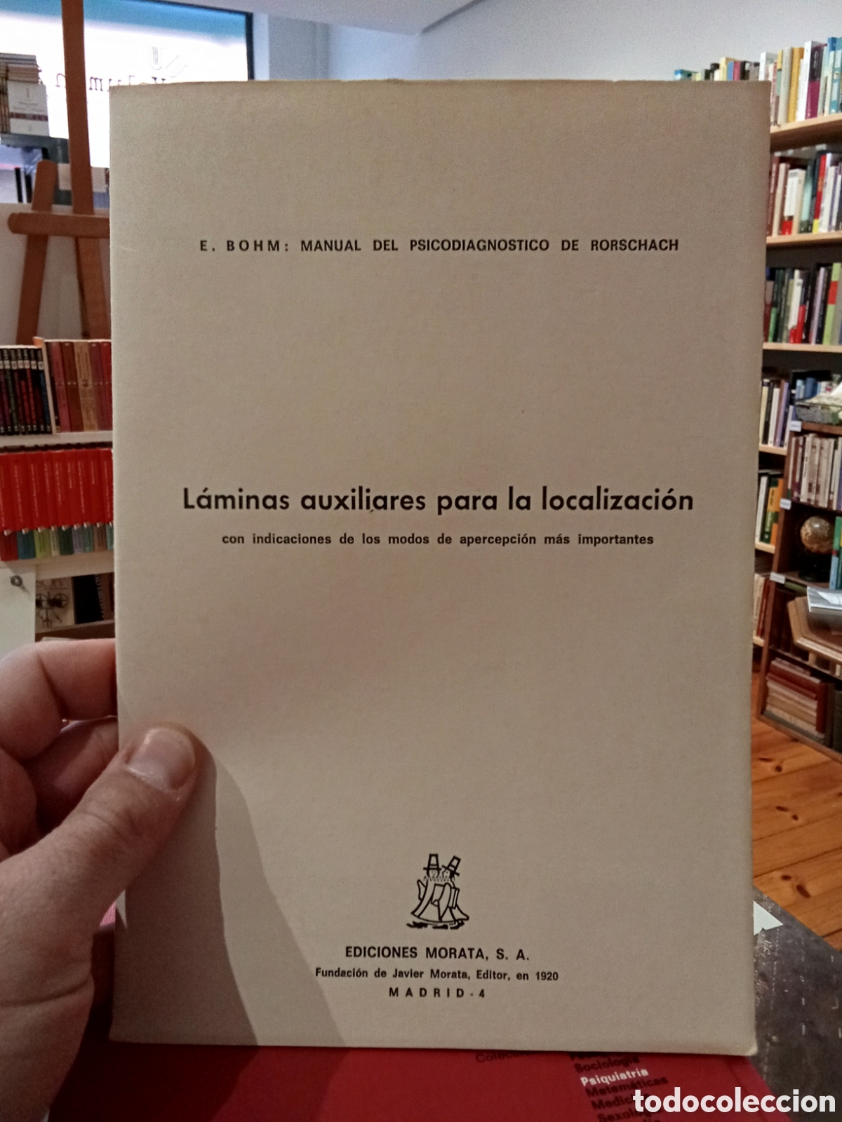 Libros de segunda mano: Manual de Psicodiagn&oacute;stico de Rorschach - Ewald Bohm - Ediciones Morata - Foto 6
